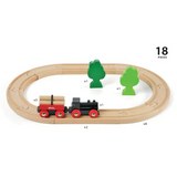 BRIO Classic - Little Forest Train Set 18 Pieces - Modern Teaching Aids NZ