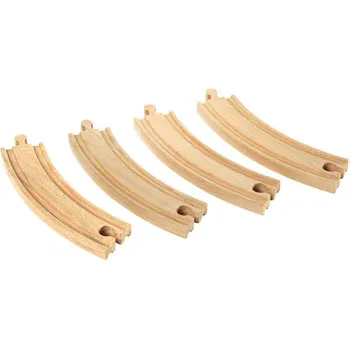 BRIO - Large Curved Tracks 4 pieces - Modern Teaching Aids NZ