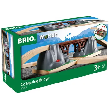 BRIO - Collapsing Bridge 3 pieces - Modern Teaching Aids NZ