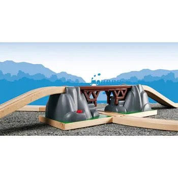 BRIO - Collapsing Bridge 3 pieces - Modern Teaching Aids NZ