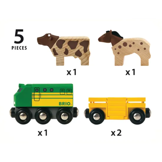 BRIO - Farm Train - Modern Teaching Aids NZ