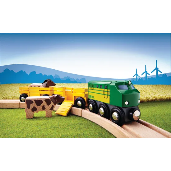 BRIO - Farm Train - Modern Teaching Aids NZ