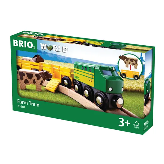 BRIO - Farm Train - Modern Teaching Aids NZ