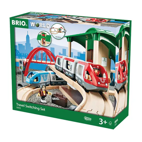 BRIO - Travel Switching Set 42 Pieces - Modern Teaching Aids NZ