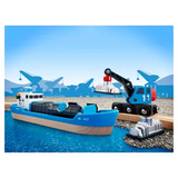 BRIO - Container & Crane Wagon 4 pieces - Modern Teaching Aids NZ