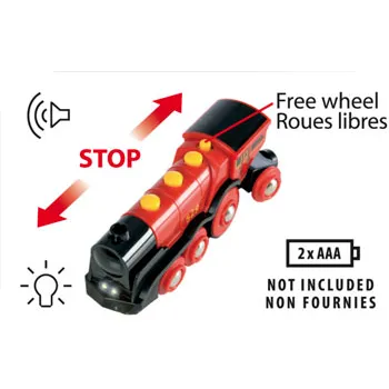 BRIO - Mighty Red Action Locomotive - Modern Teaching Aids NZ