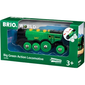 BRIO - Big Green Action Locomotive - Modern Teaching Aids NZ