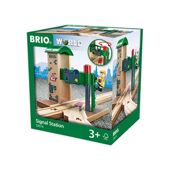BRIO - Signal Station 2 pieces - Modern Teaching Aids NZ