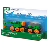 BRIO - Clever Crane Wagon 4 pieces - Modern Teaching Aids NZ
