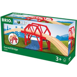 BRIO - Curved Bridge 4 pieces - Modern Teaching Aids NZ