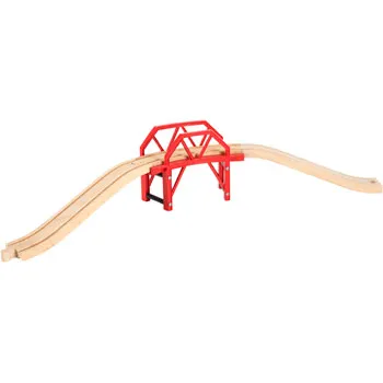 BRIO - Curved Bridge 4 pieces - Modern Teaching Aids NZ