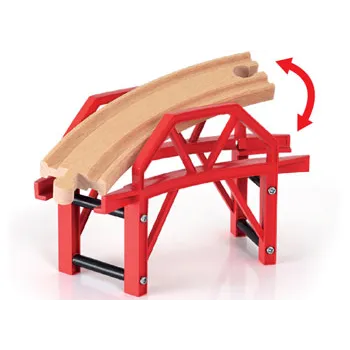 BRIO - Curved Bridge 4 pieces - Modern Teaching Aids NZ