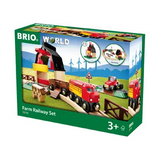 BRIO - Farm Railway Set 20 pieces - Modern Teaching Aids NZ