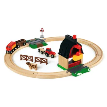 BRIO - Farm Railway Set 20 pieces - Modern Teaching Aids NZ
