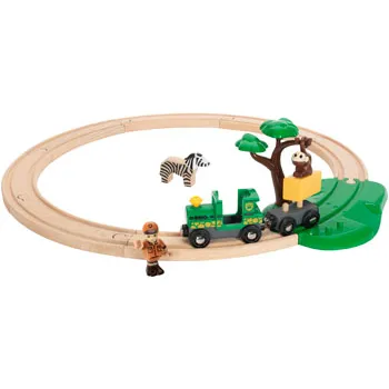 BRIO - Safari Railway Set 17 pieces - Modern Teaching Aids NZ