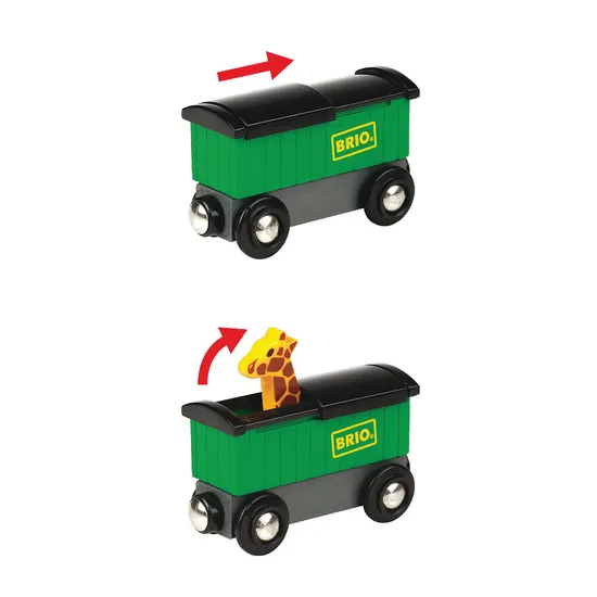 BRIO - Safari Train 3 Pieces - Modern Teaching Aids NZ