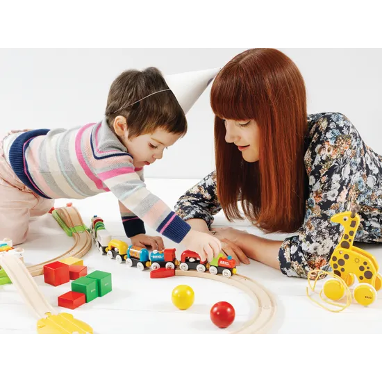 BRIO My First - Railway Beginner Pack 18 Pieces - Modern Teaching Aids NZ
