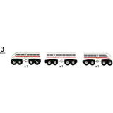 BRIO - High Speed Train with Sound 3 pieces - Modern Teaching Aids NZ