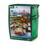BRIO - Railway World Deluxe Set 106 Pieces - Modern Teaching Aids NZ
