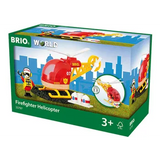 BRIO - Firefighter Helicopter 3 pieces - Modern Teaching Aids NZ