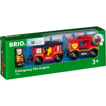 BRIO - Emergency Fire Engine 3 pieces - Modern Teaching Aids NZ