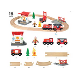 BRIO - Firefighter Set 18 pieces - Modern Teaching Aids NZ