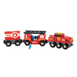 BRIO - Rescue Firefighting Train 4 Pieces - Modern Teaching Aids NZ