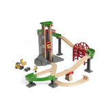 BRIO - Lift and Load Warehouse Set 32 pieces - Modern Teaching Aids NZ