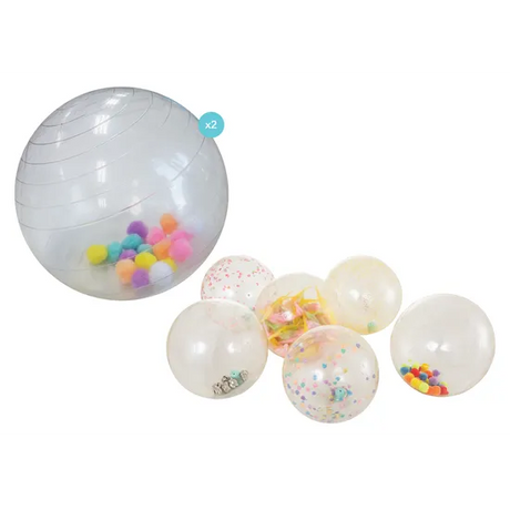 See-Through Sensory Ball Set of 8 - Modern Teaching Aids NZ