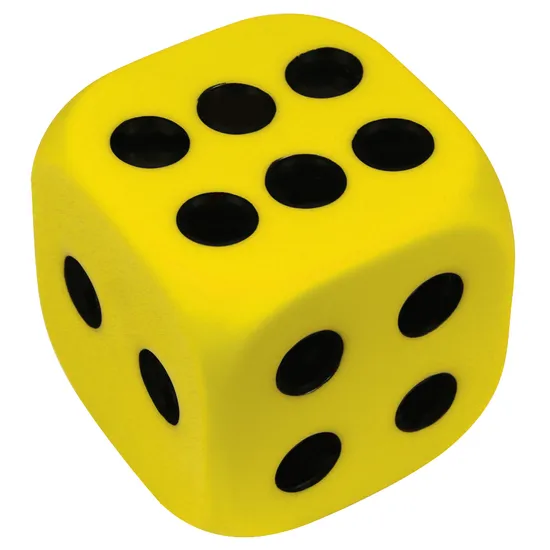 Teachables Soft Foam Dice - 30 cm, Dot - Modern Teaching Aids NZ