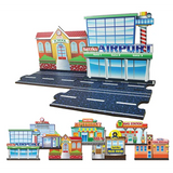 Tuzzles - Buildings Set - 14 Pieces - Modern Teaching Aids NZ