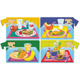Tuzzles Meal Time Set of 4 Puzzles - Modern Teaching Aids NZ