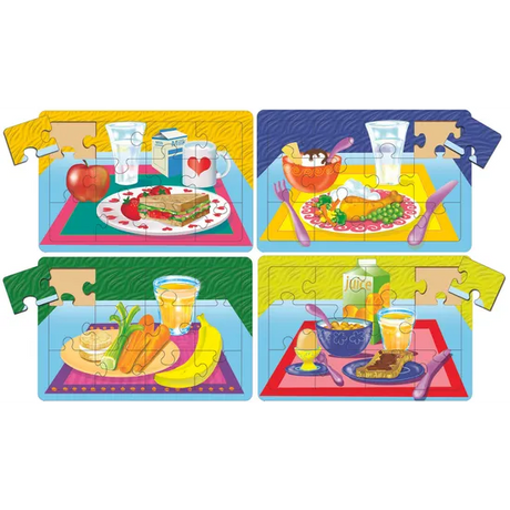 Tuzzles Meal Time Set of 4 Puzzles - Modern Teaching Aids NZ