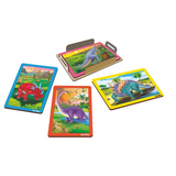 Tuzzles - Dinosaur Set of 4 Puzzles - Modern Teaching Aids NZ