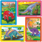 Tuzzles - Dinosaur Set of 4 Puzzles - Modern Teaching Aids NZ
