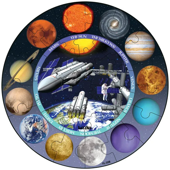 Space Floor Puzzle 37 Pieces - Modern Teaching Aids NZ