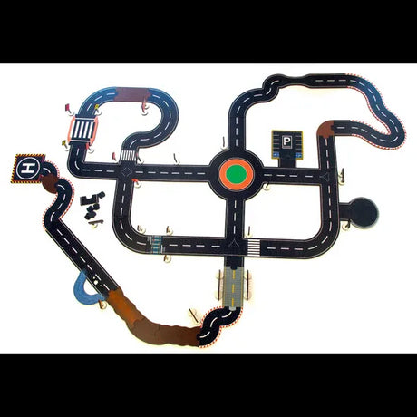 Tuzzles Super Roadway Set in Bag - 44 Road  Piecess - Modern Teaching Aids NZ