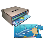 Tuzzles Sealife Set Of 4 Tray Puzzles - Modern Teaching Aids NZ