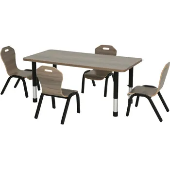 Rectangular Tabletop - Dark Oak - 120 (L) x 60 (W) cm