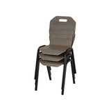 BAUSPACES - Stackable Chair - 46cm - Black - Modern Teaching Aids NZ