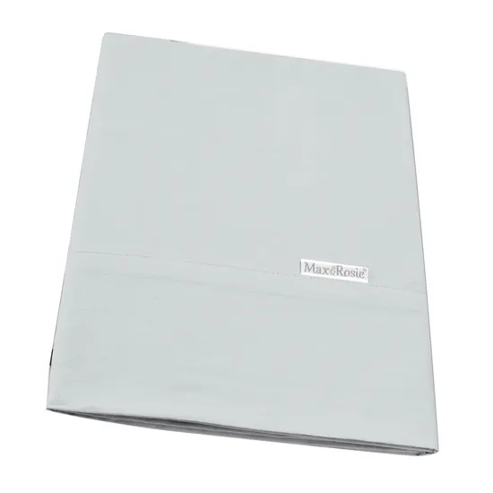 Max & Rosie Cotton Cot Sheet Set - Light Grey - Modern Teaching Aids NZ