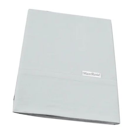 Max & Rosie Cotton Cot Sheet Set - Light Grey - Modern Teaching Aids NZ