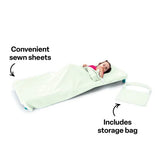 Max & Rosie Sleeping Peg Mat Sheet Set - Mint Green - Modern Teaching Aids NZ