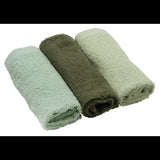 Max & Rosie Face Washers - Mint/Olive/Avocado 10 Pieces - Modern Teaching Aids NZ