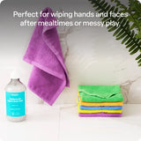 Max & Rosie Cotton Face Washers - Rainbow 10 Pieces - Modern Teaching Aids NZ