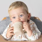 Plum Silicone Sippy Cup - Sand