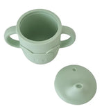 Plum Silicone Sippy Cup - Olive