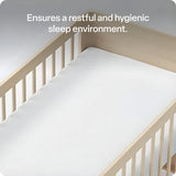Max & Rosie Fitted Cot Sheet - White - Modern Teaching Aids NZ