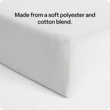 Max & Rosie Fitted Cot Sheet - White - Modern Teaching Aids NZ