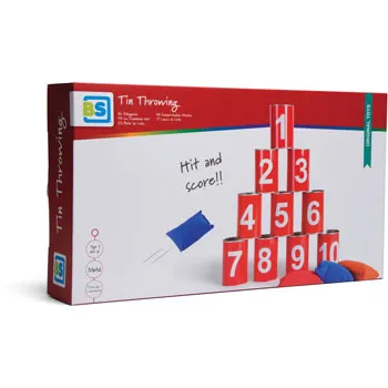 BS Toys - Tin Throwing - Red - Modern Teaching Aids NZ